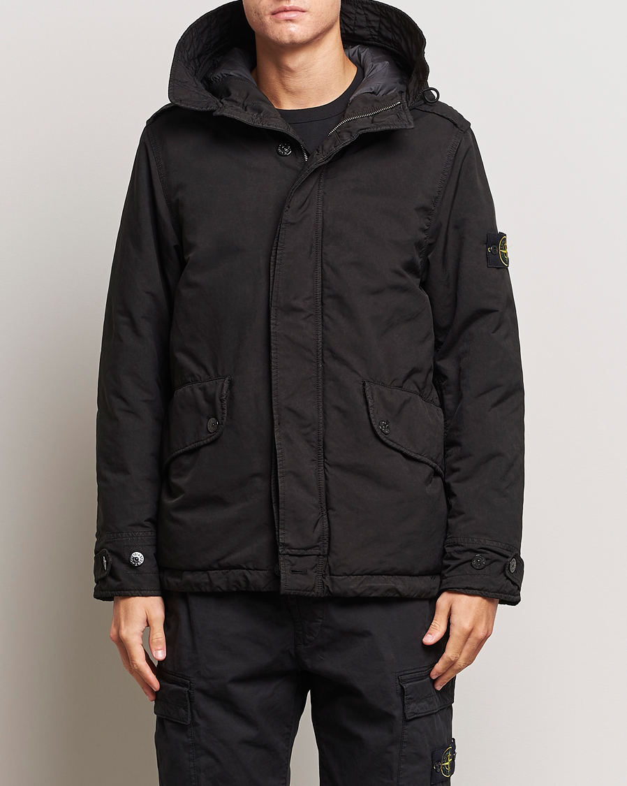 Herre | Nye varemærker | Stone Island | David-TC Hodded jacket Black