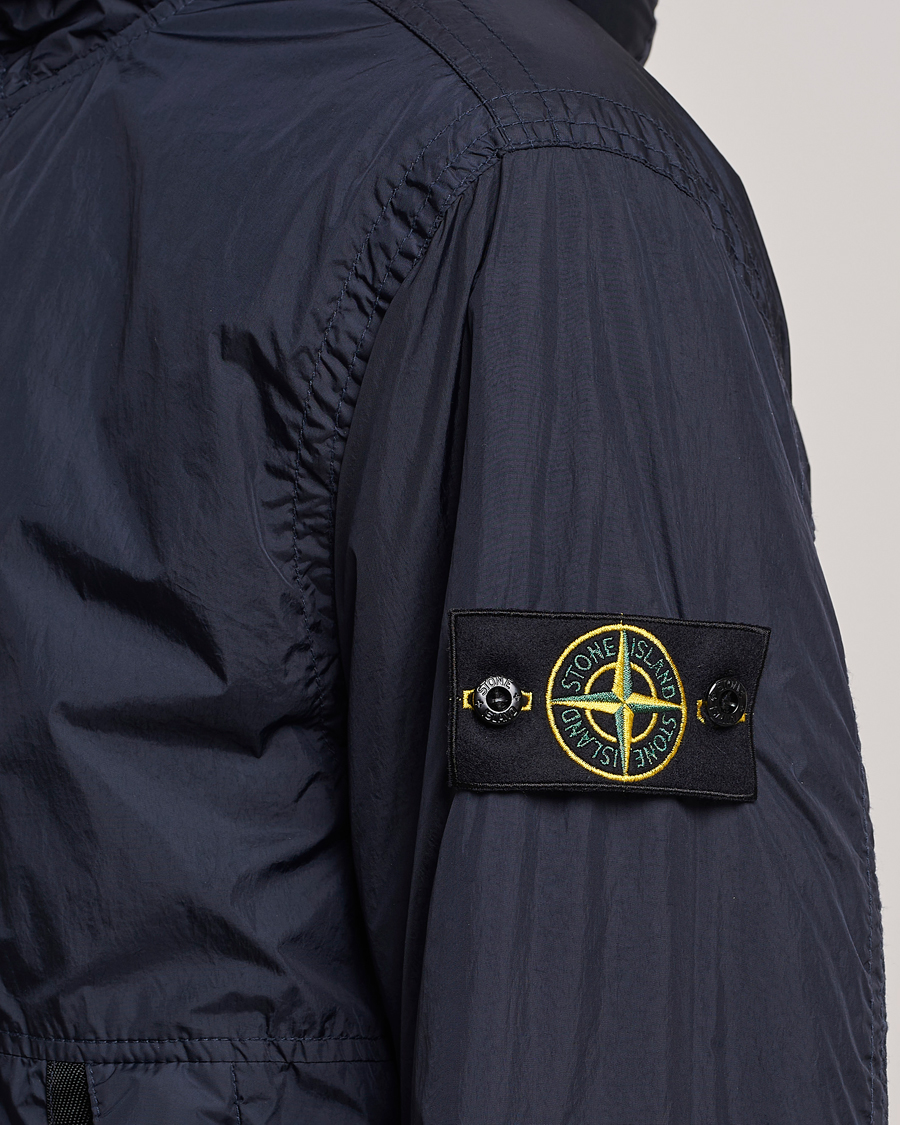 Herre | Jakker | Stone Island | Garment Dyed Recycled Nylon Jacket Navy Blue