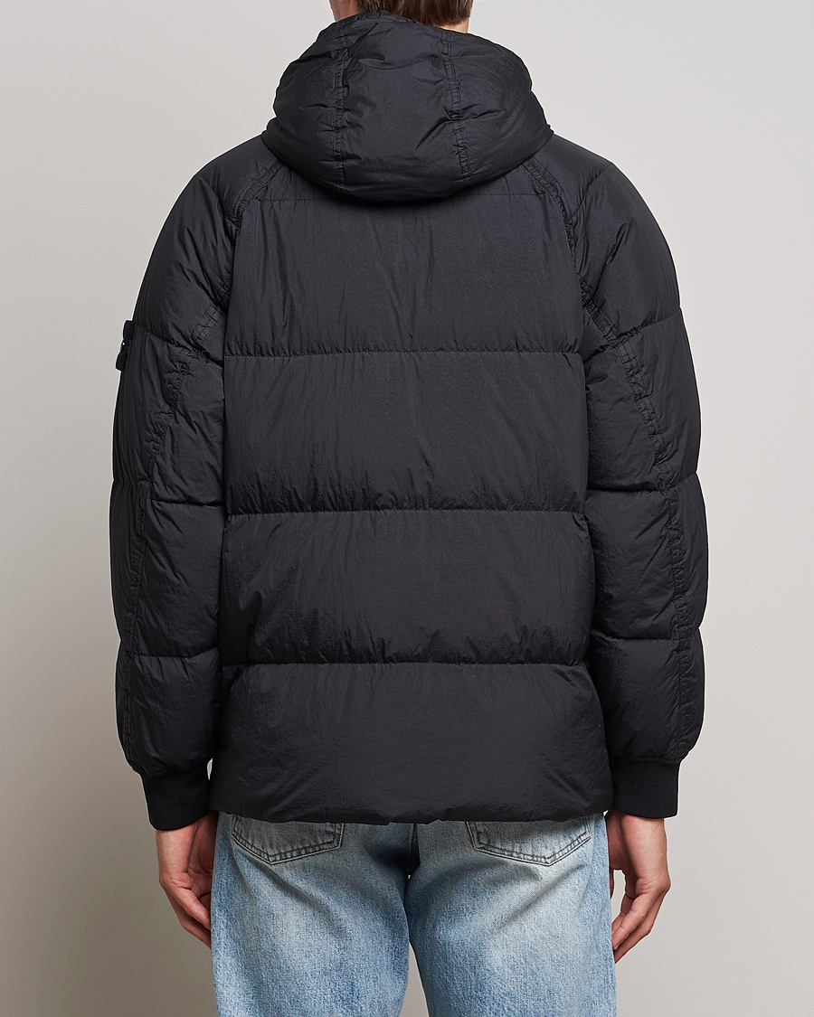 Herre | Jakker | Stone Island | Garment Dyed Recycled Nylon Down Jacket Black