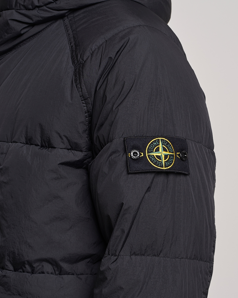 Herre | Jakker | Stone Island | Garment Dyed Recycled Nylon Down Jacket Black