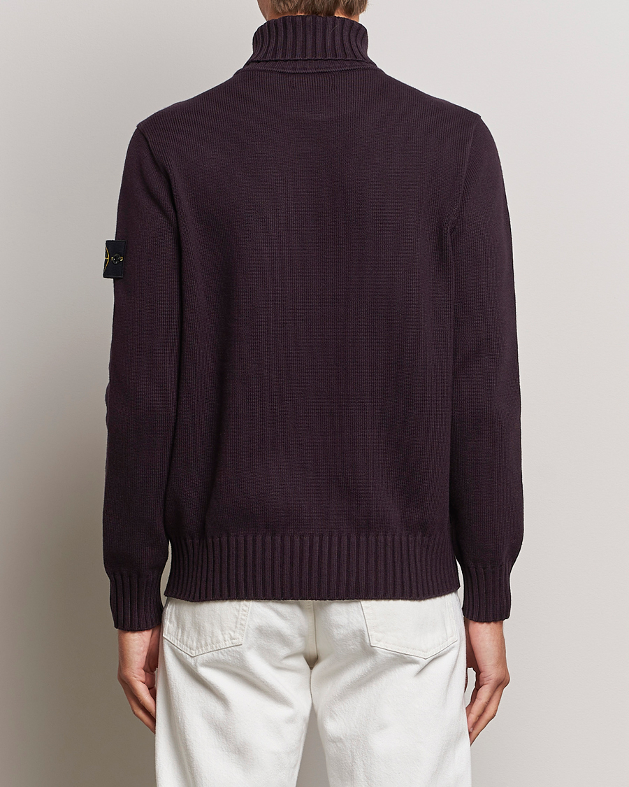 Herre | Trøjer | Stone Island | Winter Cotton Polo Dark Burgundy
