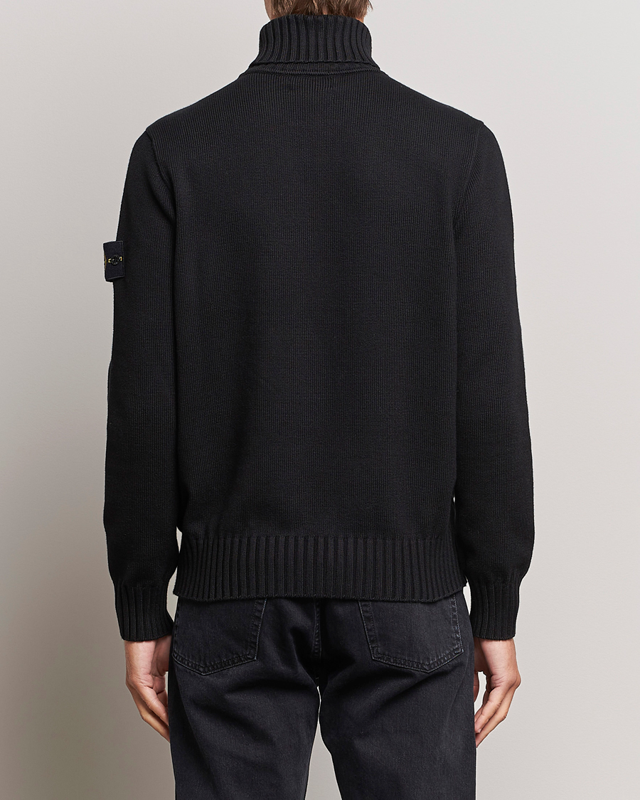 Herre | Trøjer | Stone Island | Winter Cotton Polo Black