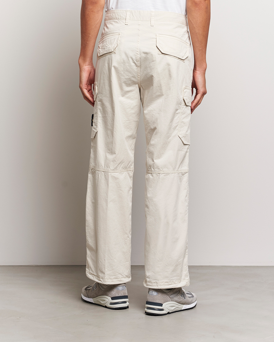 Herre | Bukser | Stone Island | Stretch Cotton Gabardine Cargo Pants Plaster