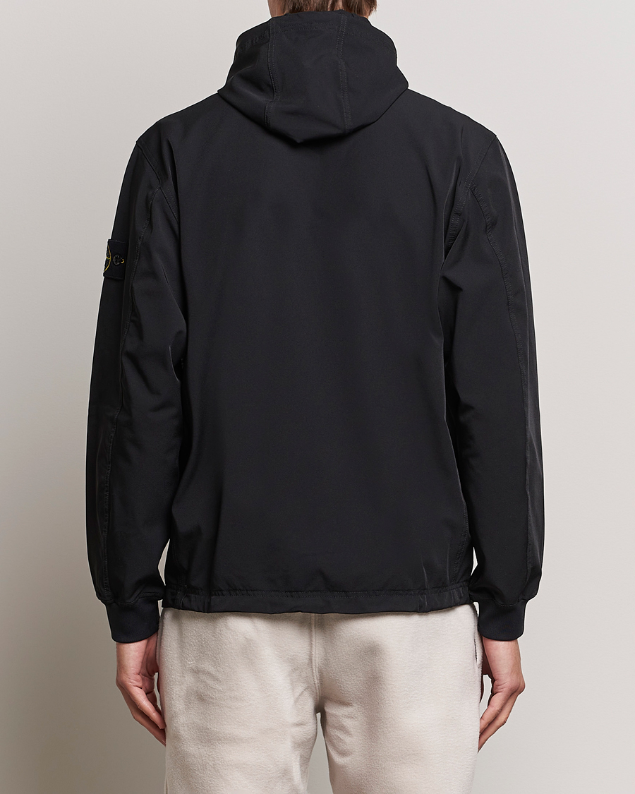 Herre | Trøjer | Stone Island | Garment Dyed Recycled Nylon Full Zip Black