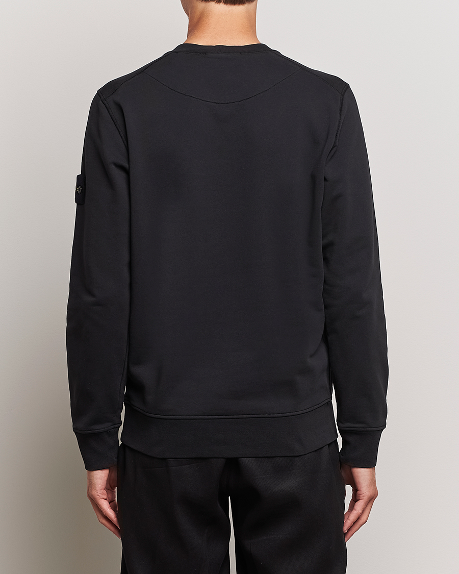 Herre | Trøjer | Stone Island | Garment Dyed Fleece Sweatshirt Black