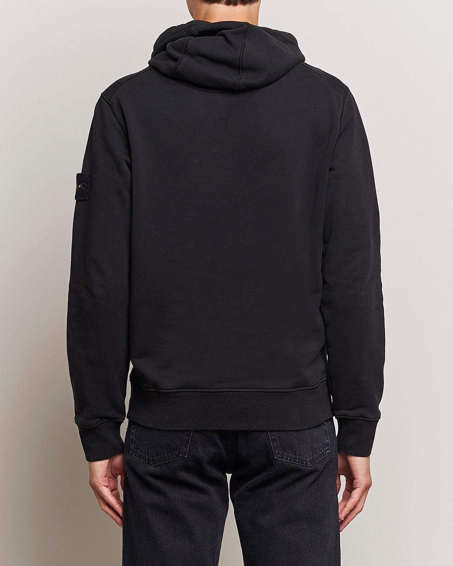 Herre | Trøjer | Stone Island | Garment Dyed Fleece Hood Black