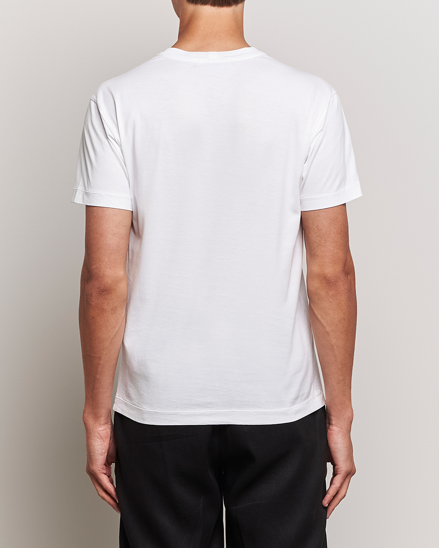 Herre | T-Shirts | Stone Island | Garment Dyed Jersey T-Shirt White