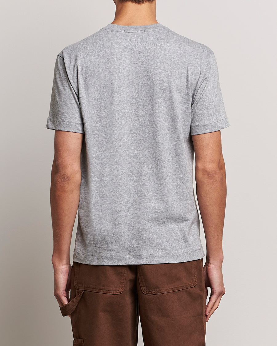 Herre | T-Shirts | Stone Island | Garment Dyed Jersey T-Shirt Melange Grey