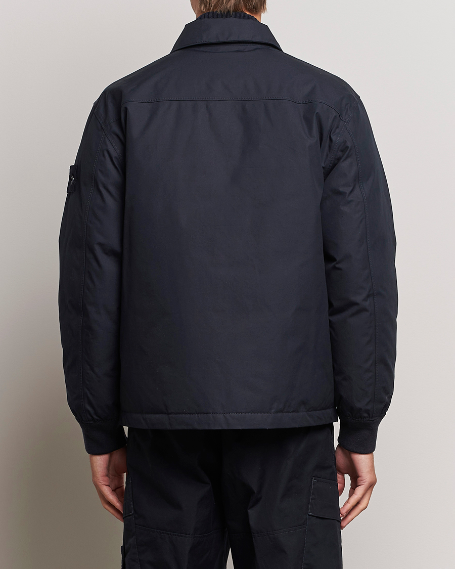 Herre | Jakker | Stone Island | Ghost Piece O-Ventile Jacket Navy Blue