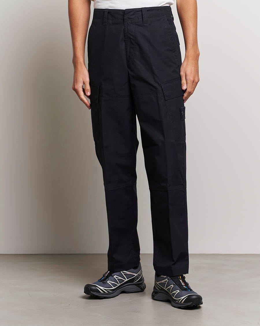 Herre | Bukser | Stone Island | Ghost Piece O-Ventile Trousers Navy Blue