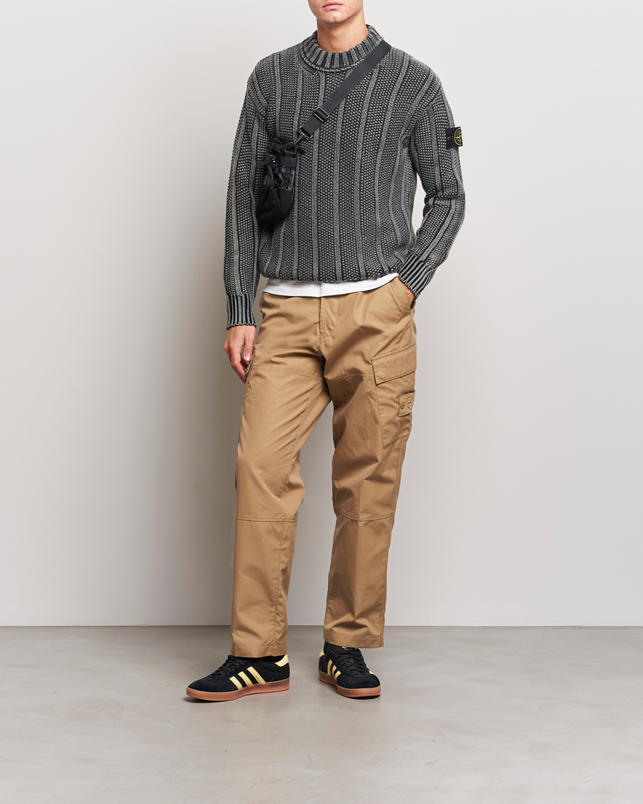 Herre | Bukser | Stone Island | Ghost Piece O-Ventile Trousers Dark Beige