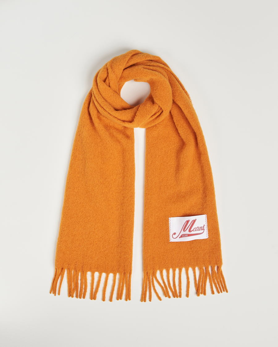Herre | Marni Brushed Alpaca Scarf Arabesque | Marni | Brushed Alpaca Scarf Arabesque