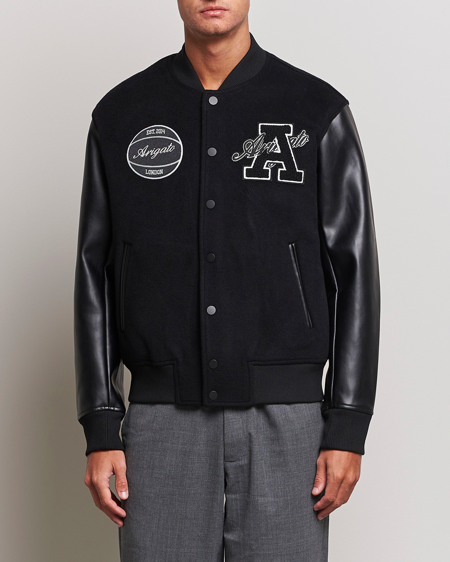 Herre | Casual jakker | Axel Arigato | Hudson Varisty Jacket Black