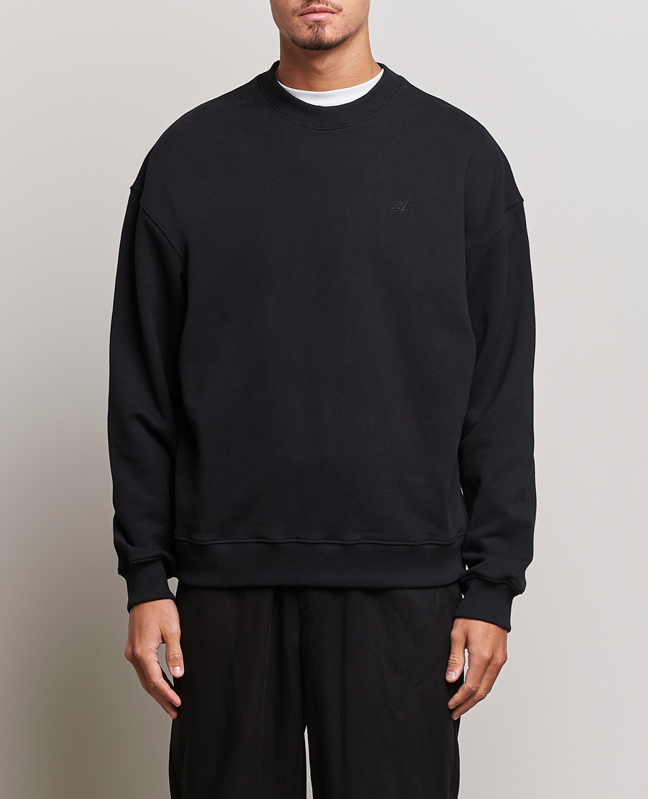 Herre | Trøjer | Axel Arigato | Honor Crew Neck Sweatshirt Black