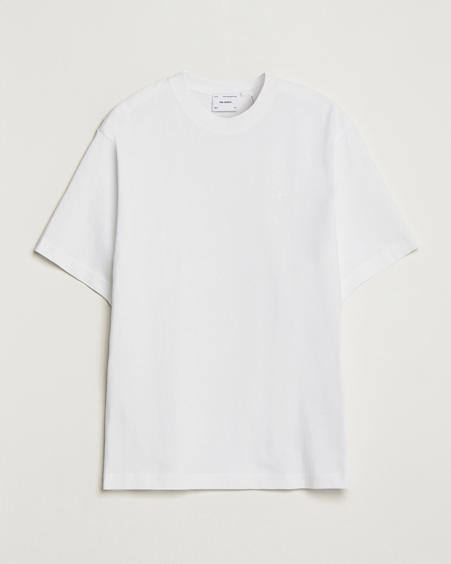 Herre |  | Axel Arigato | Signature Crew Neck T-Shirt White