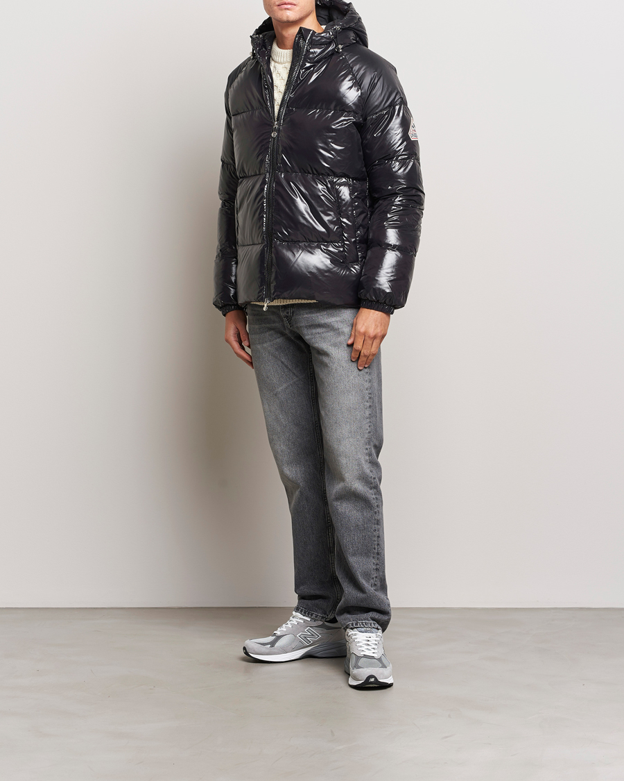 Herre | Jakker | Pyrenex | Sten Hooded Puffer Jacket Black