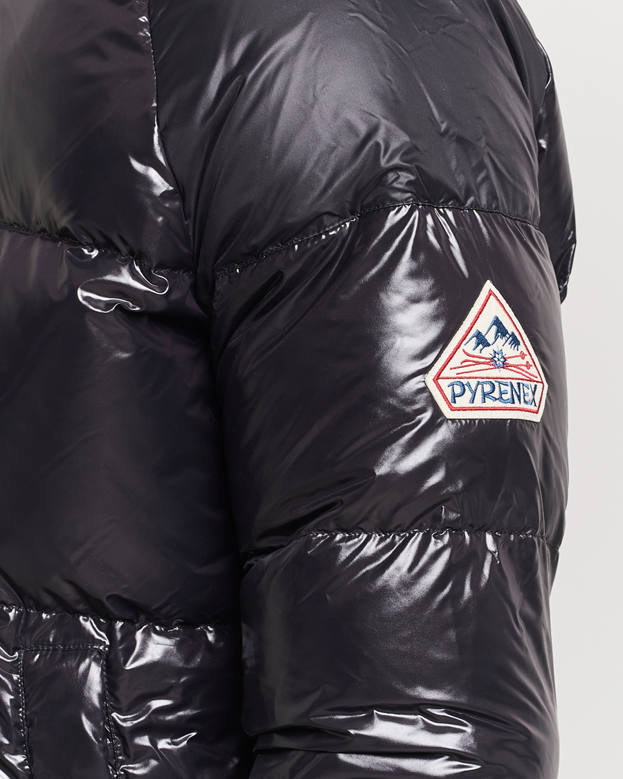 Herre | Jakker | Pyrenex | Sten Hooded Puffer Jacket Black