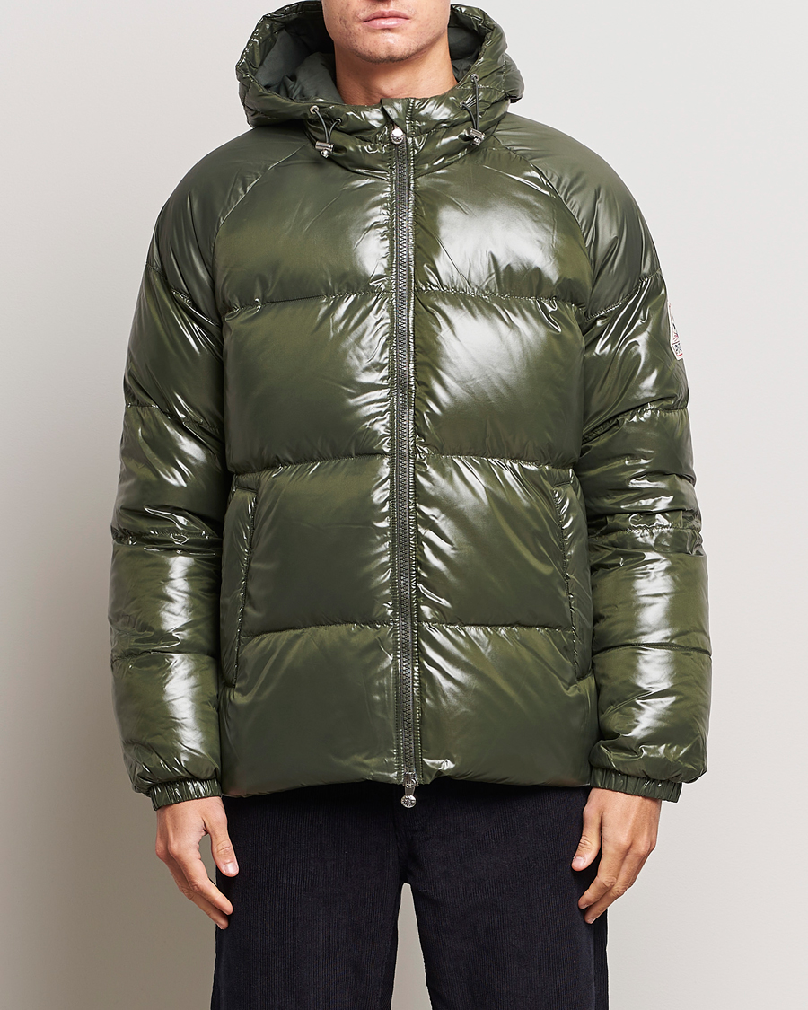 Herre |  | Pyrenex | Sten Hooded Puffer Jacket Deep Khaki