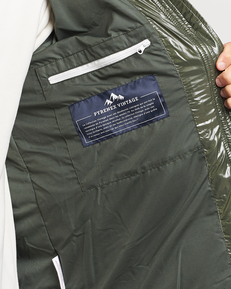 Herre | Jakker | Pyrenex | Sten Hooded Puffer Jacket Deep Khaki