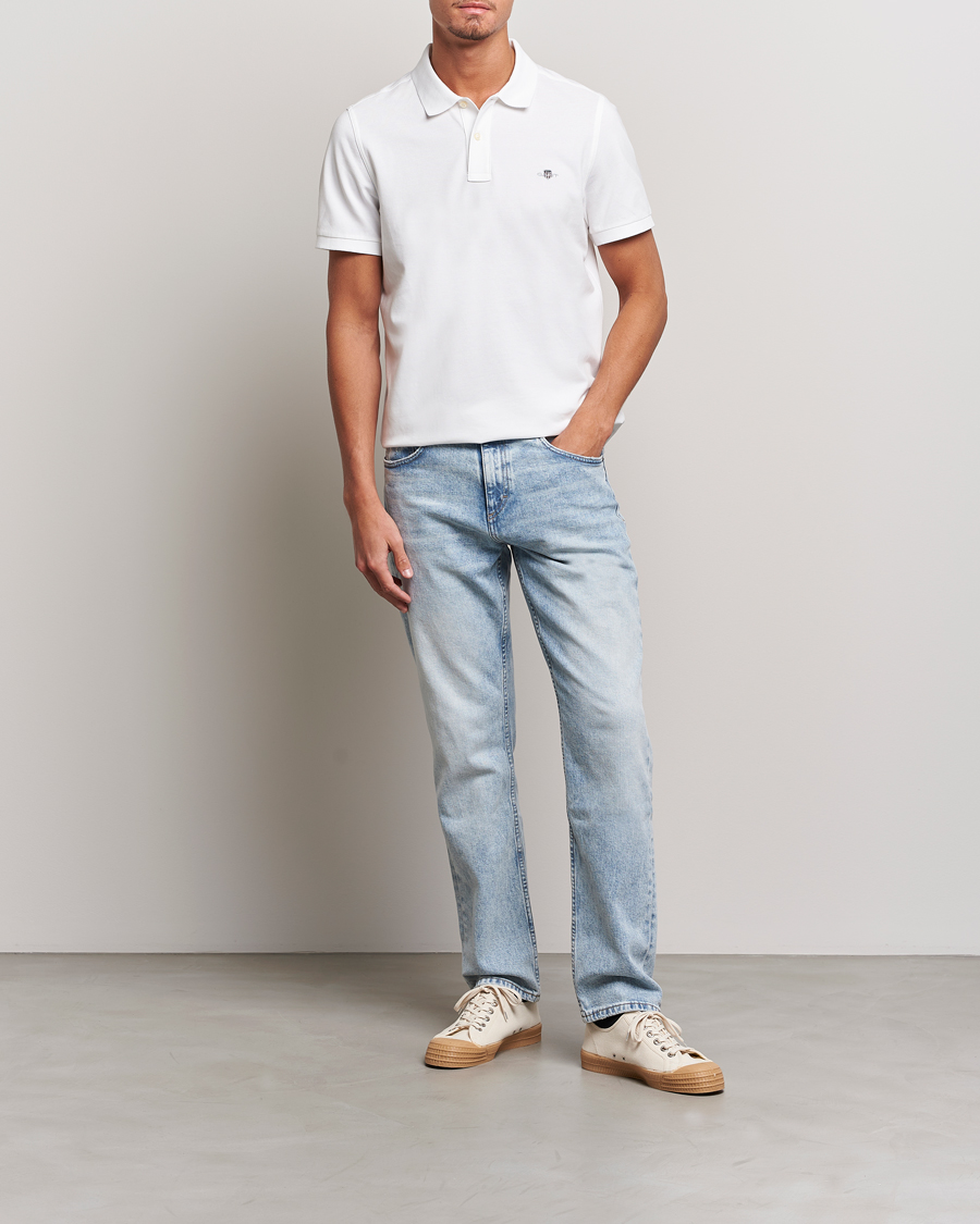 Herre | Polotrøjer | Gant | The Original Polo White