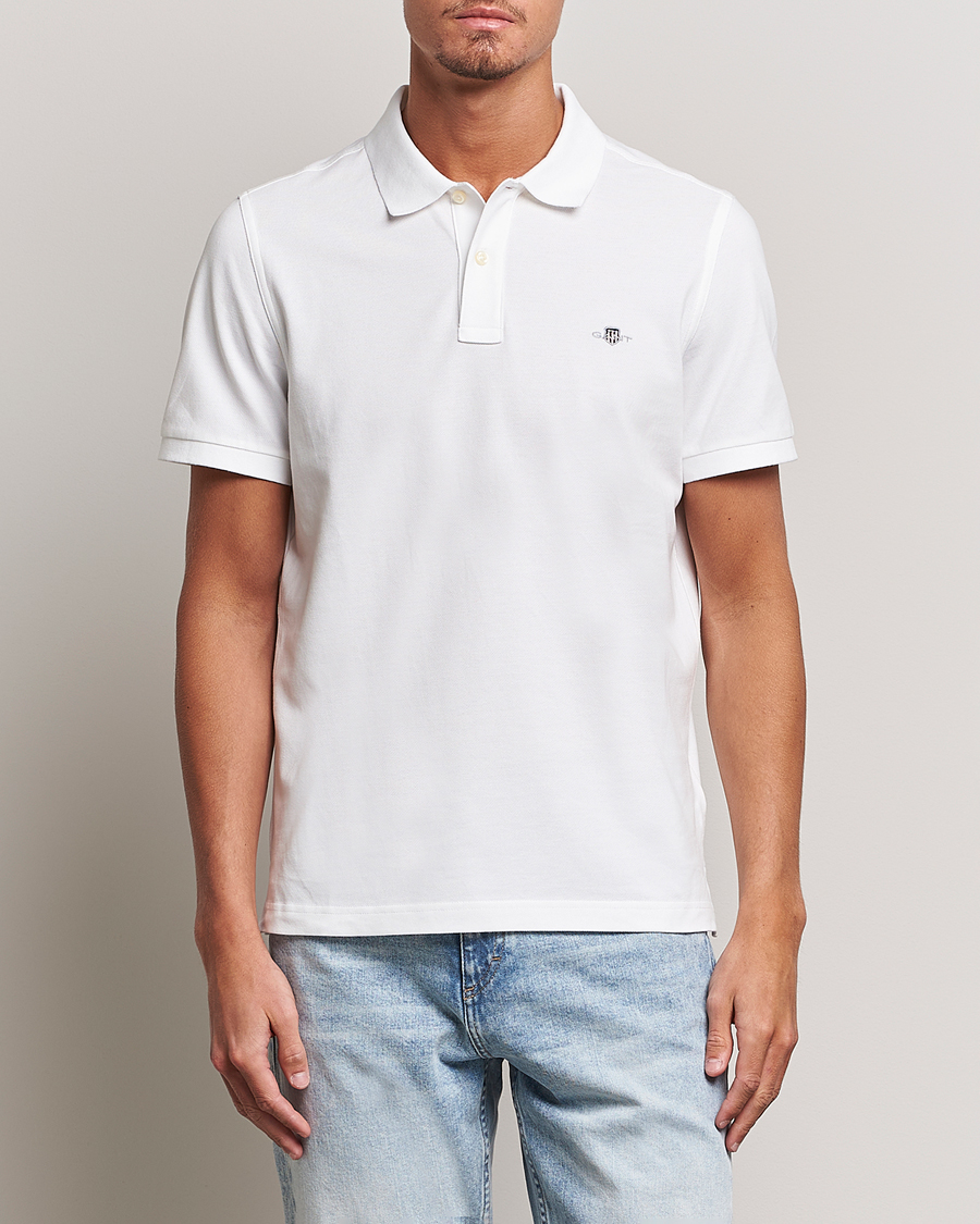 Herre | Polotrøjer | Gant | The Original Polo White