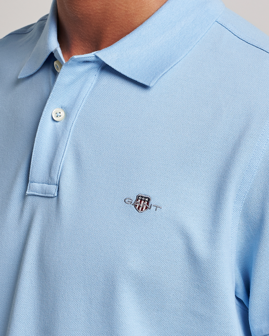 Herre | Polotrøjer | Gant | The Original Polo Capri Blue