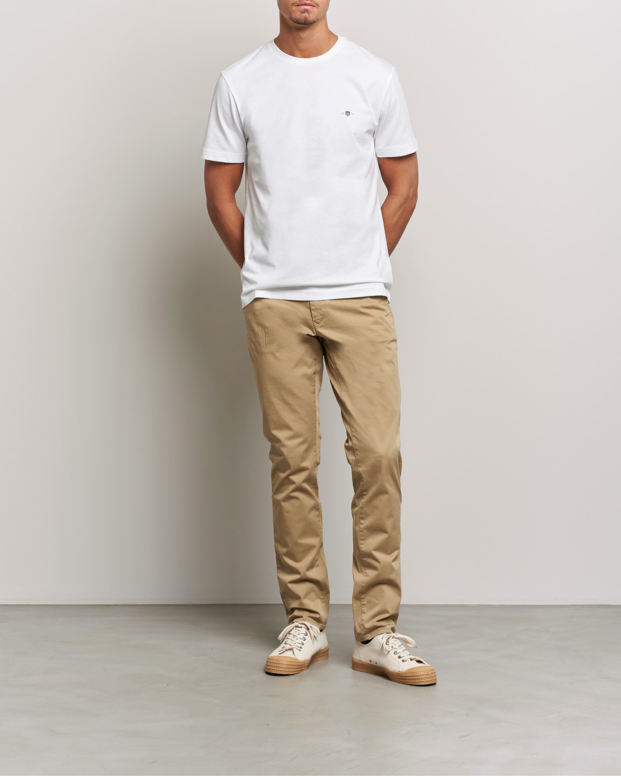 Herre | T-Shirts | Gant | The Original Solid T-Shirt White