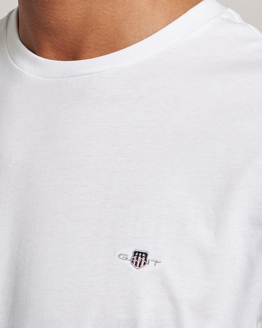 Herre | T-Shirts | Gant | The Original Solid T-Shirt White