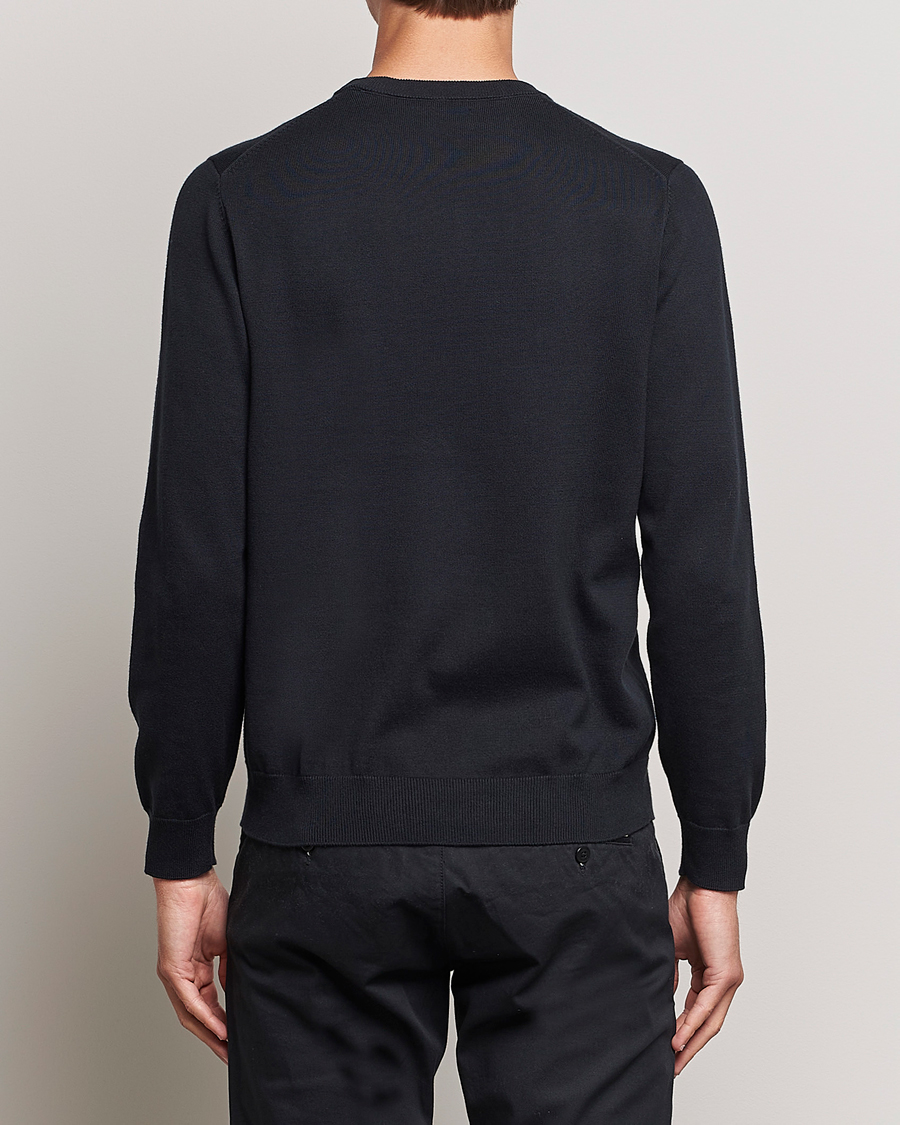 Herre | Trøjer | Gant | Classic Cotton Crew Neck Black