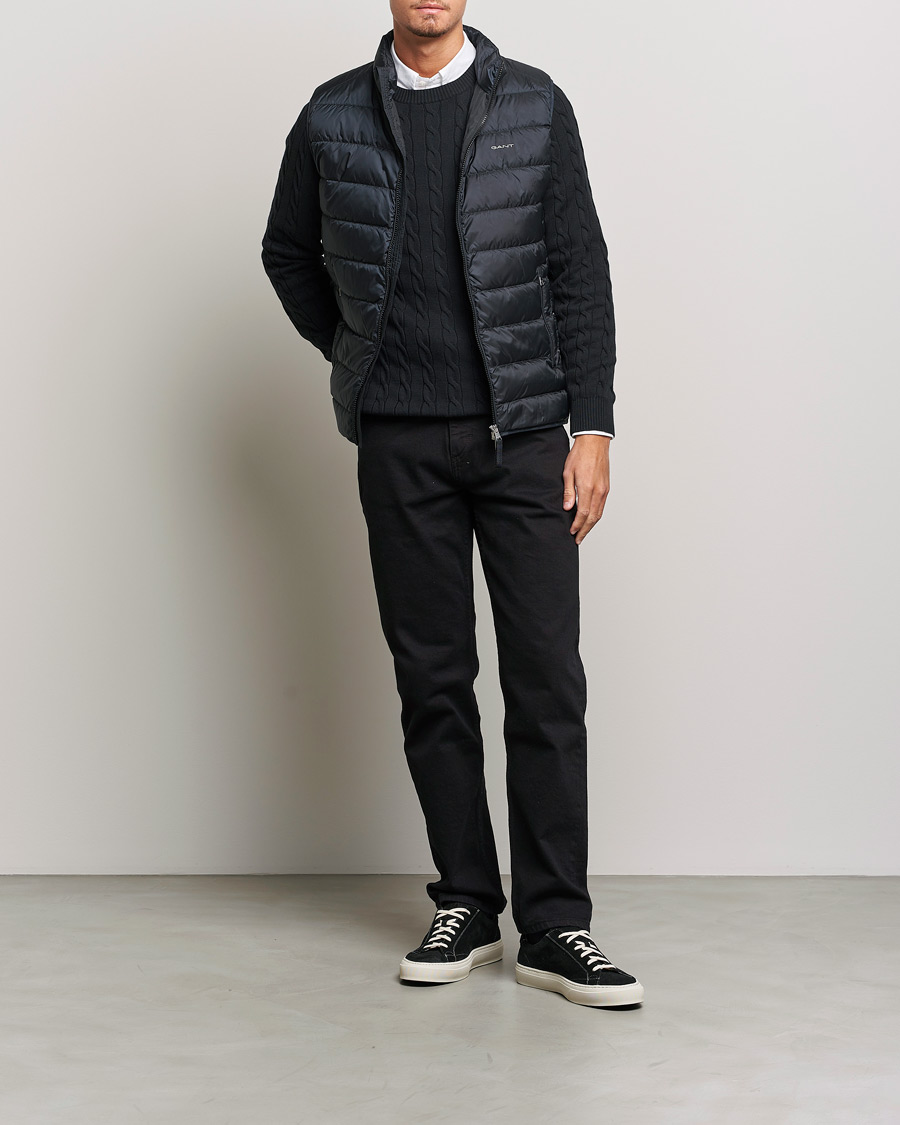 Herre | Veste | Gant | The Light Down Gilet Black