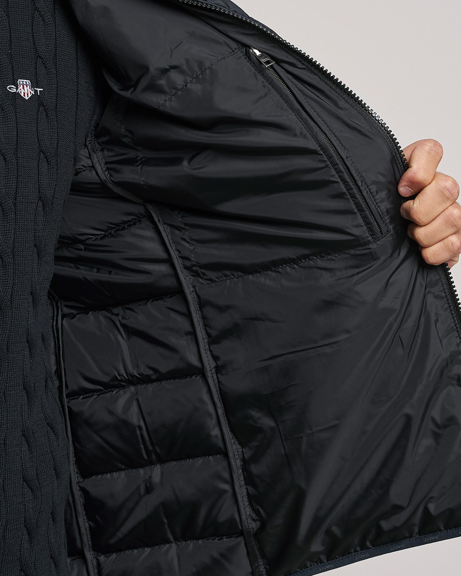 Herre | Veste | Gant | The Light Down Gilet Black