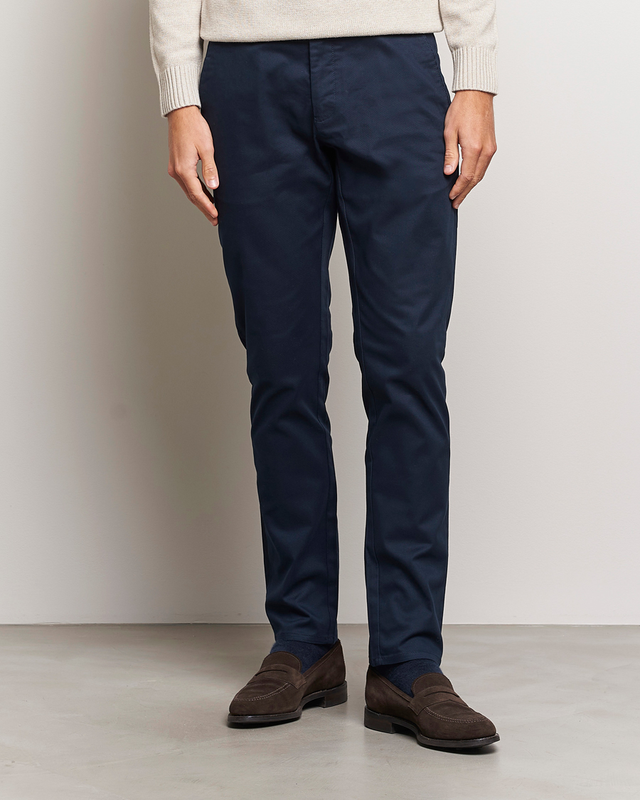 Herre | Bukser | GANT | Slim Fit Tech Prep Chino Marine