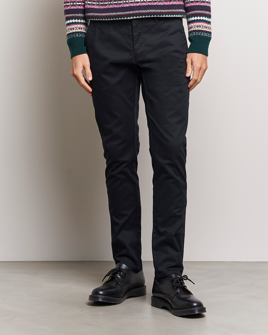 Herre | Chinos | GANT | Slim Fit Tech Prep Chino Black