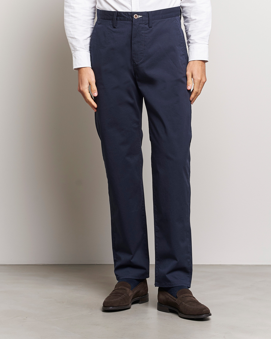 Herre | GANT | GANT | Regular Fit Twill Chino Marine