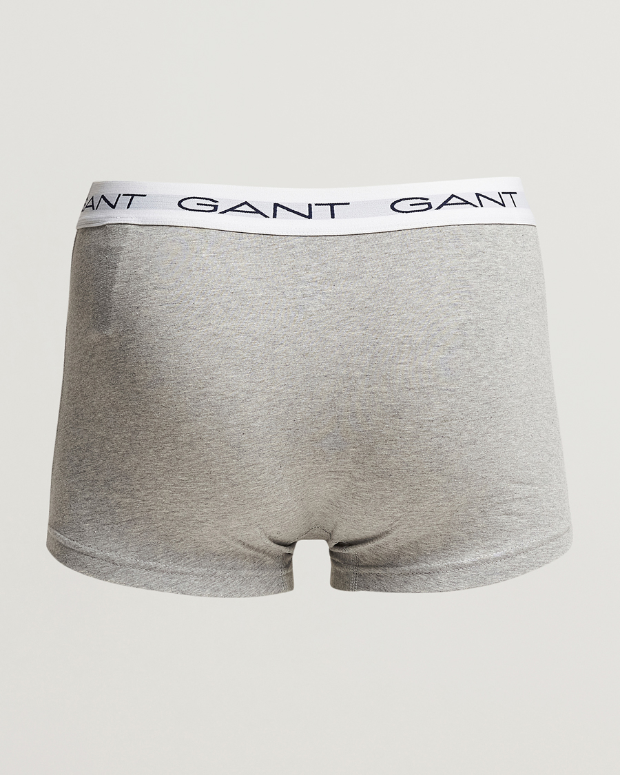 Men | GANT | GANT | 3-Pack Trunk Boxer White/Black/Grey