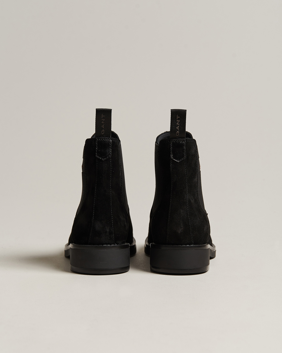 Herre | GANT Prepdale Suede Chelsea Boot Black | GANT | Prepdale Suede Chelsea Boot Black