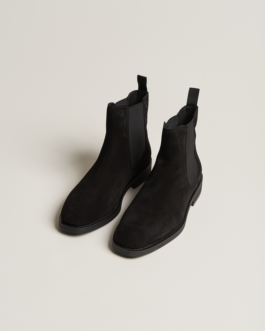 Herre | GANT | GANT | Rizmood Suede Chelsea Boot Black