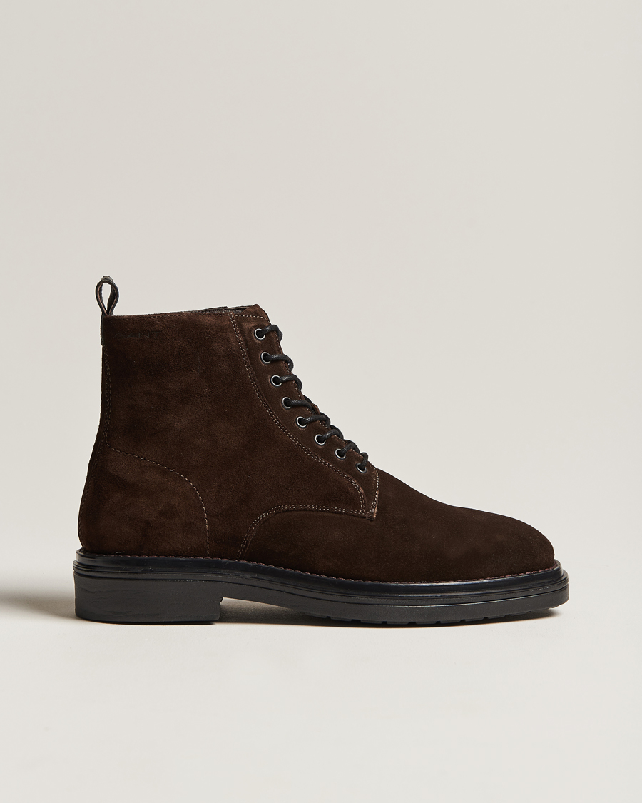 Herre | GANT Boggar Suede Boot Dark Brown | GANT | Boggar Suede Boot Dark Brown