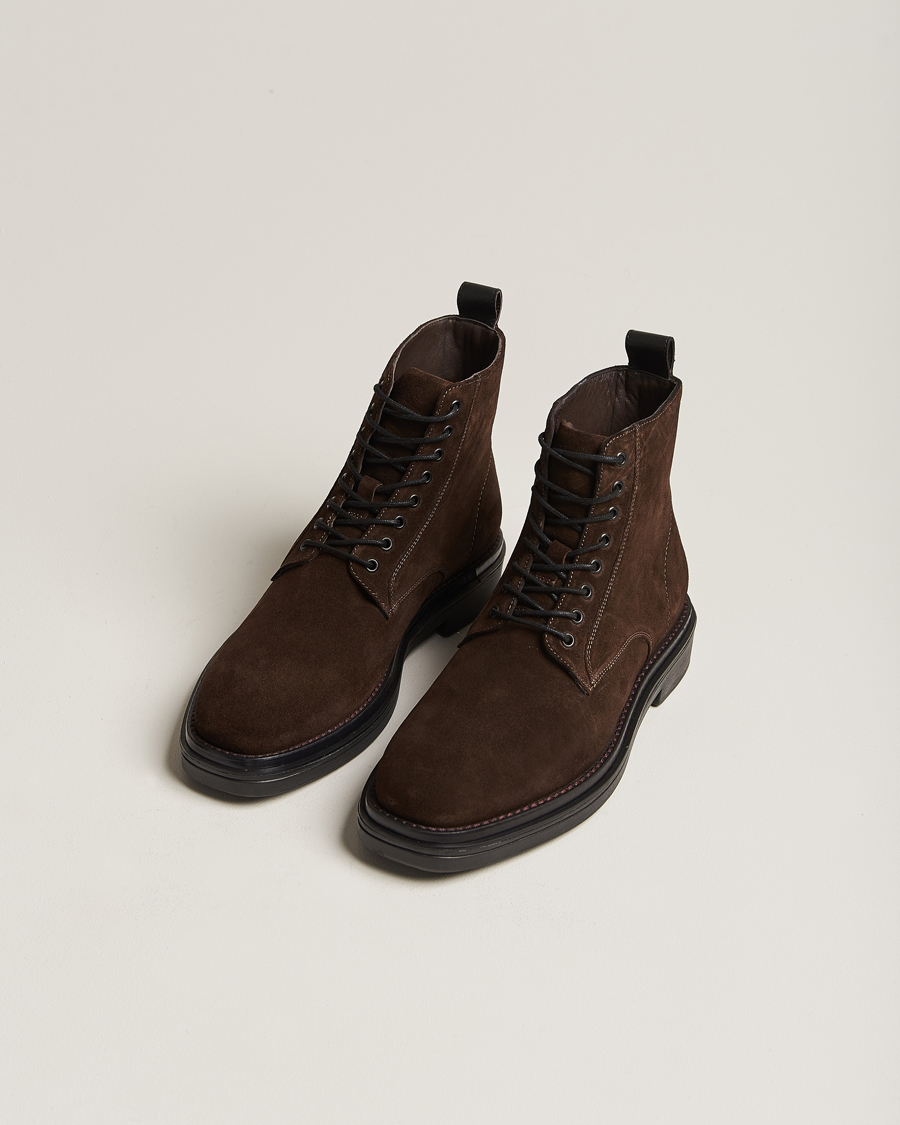 Herre | GANT Boggar Suede Boot Dark Brown | GANT | Boggar Suede Boot Dark Brown