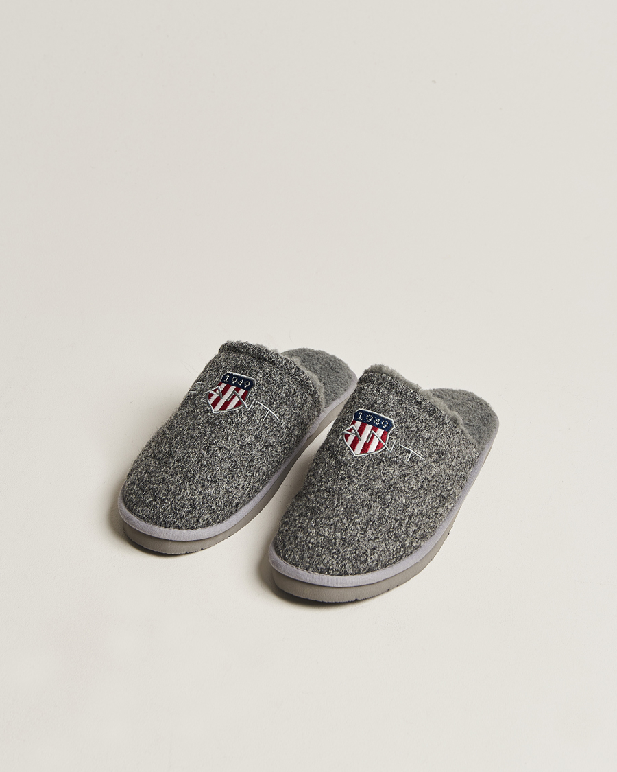 Herre | GANT Tamaware Terry Slippers Grey | GANT | Tamaware Terry Slippers Grey