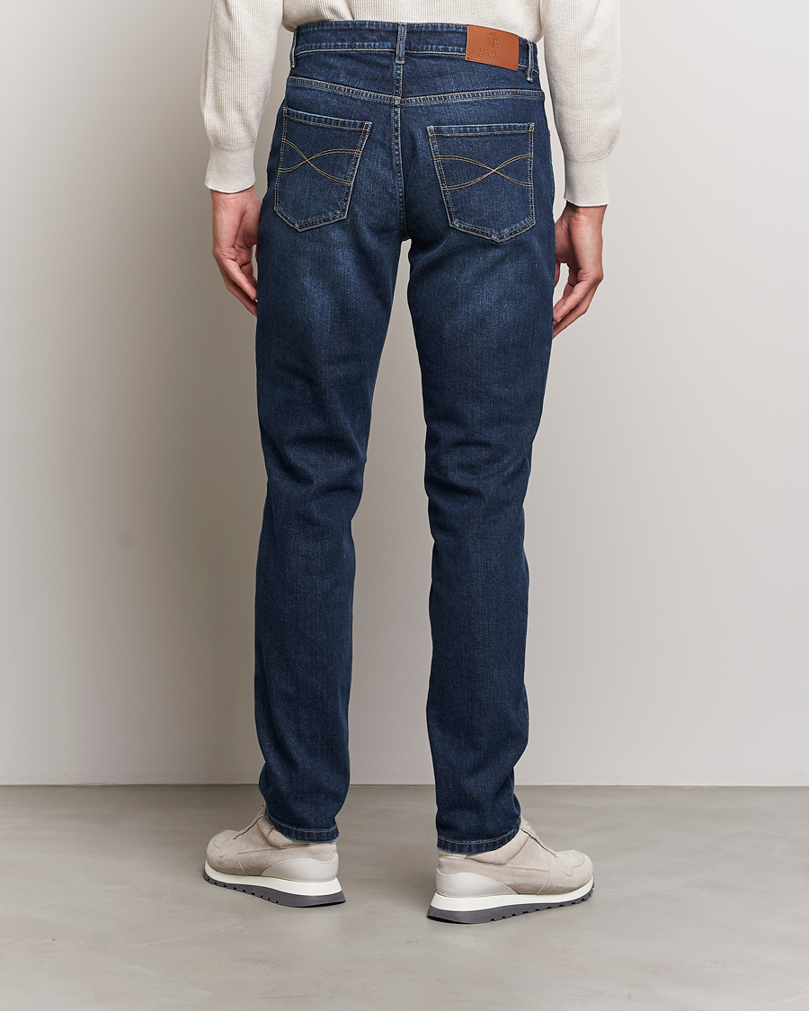 Herre | Jeans | Brunello Cucinelli | Traditional Fit Jeans Dark Wash