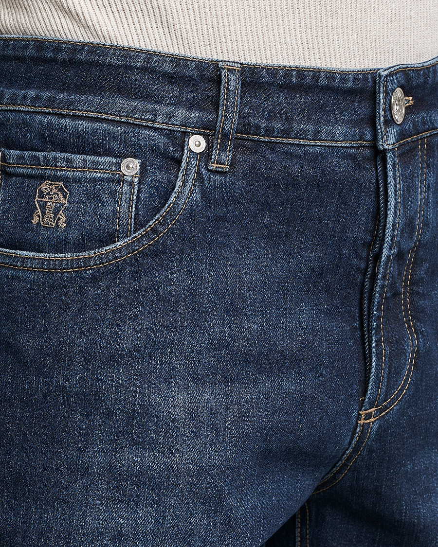 Herre | Jeans | Brunello Cucinelli | Traditional Fit Jeans Dark Wash