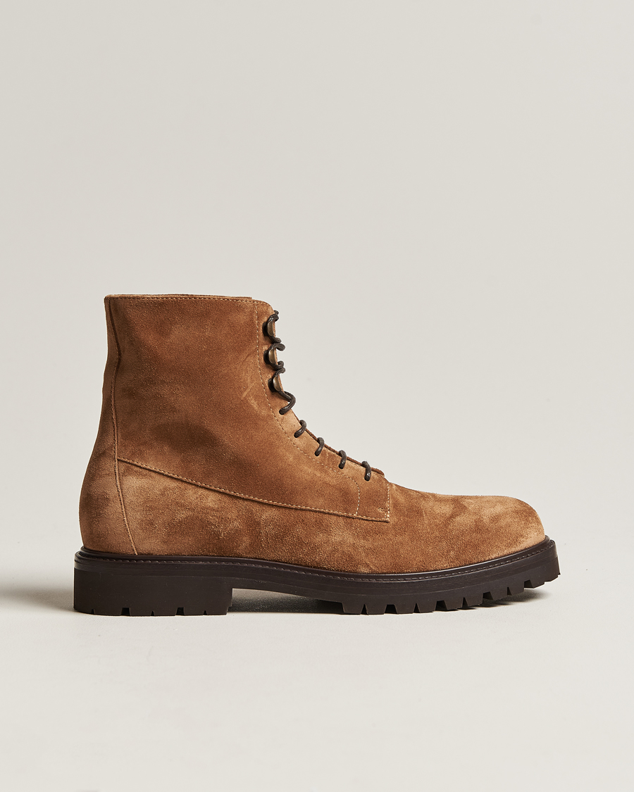Herre | Brunello Cucinelli Lace Up Boots Beige Suede | Brunello Cucinelli | Lace Up Boots Beige Suede