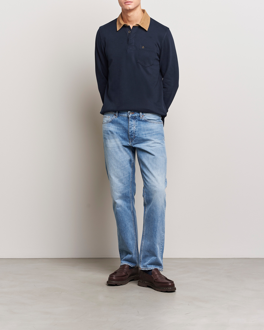 Herre | Trøjer | Morris | Harlow Rugger Old Blue