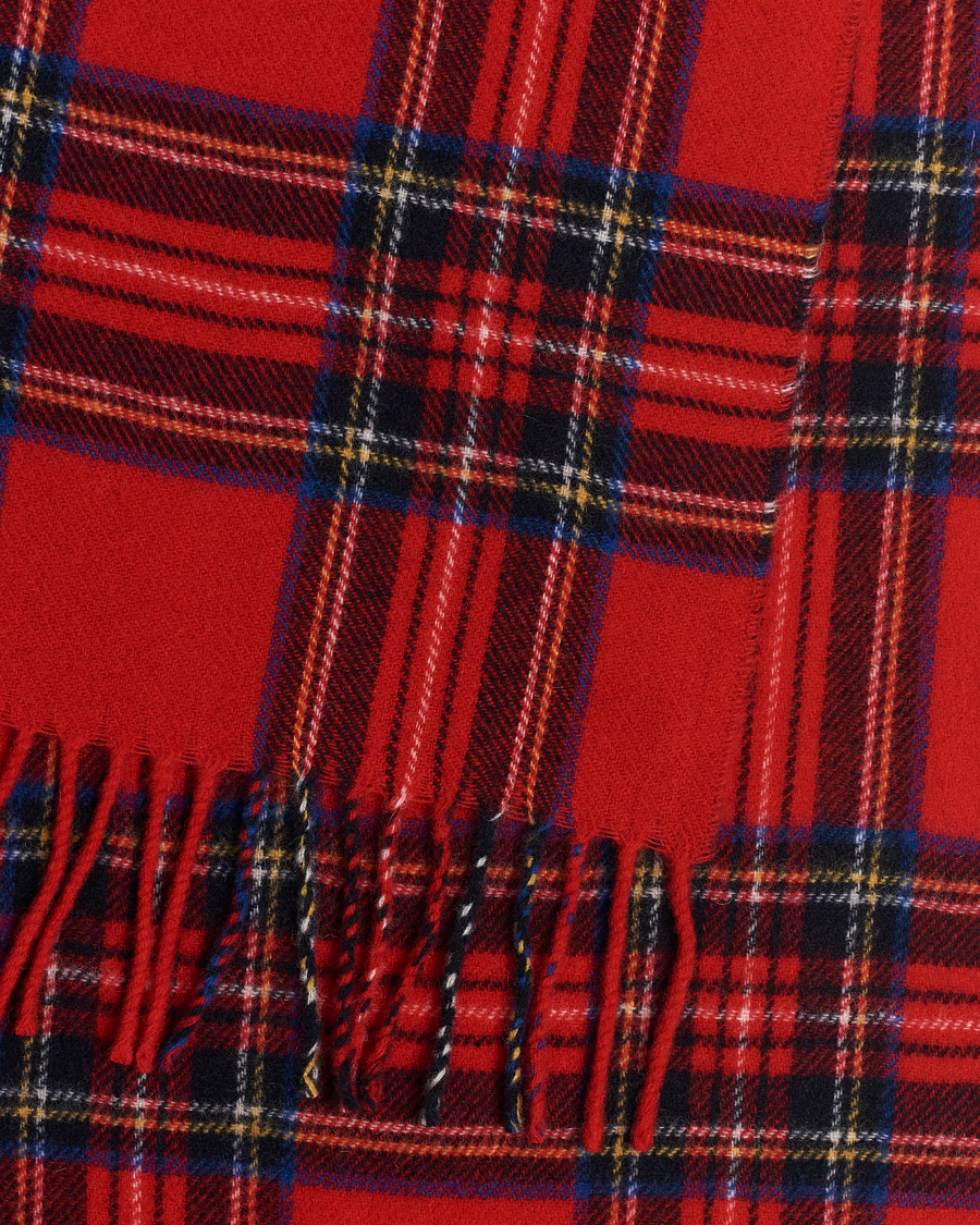 Herre | Morris Arthur Check Scarf  Red | Morris | Arthur Check Scarf  Red