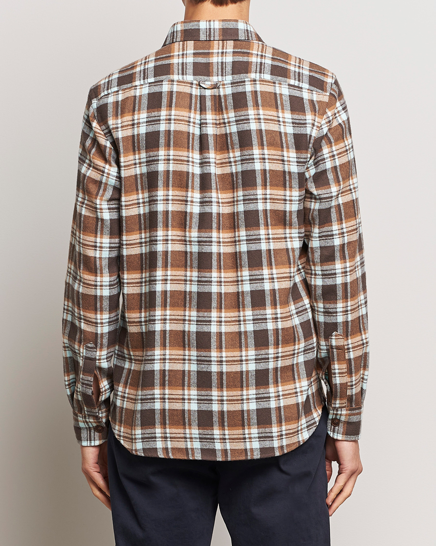 Herre | Skjorter | Morris | Tartan Shirt Classic Fit Camel