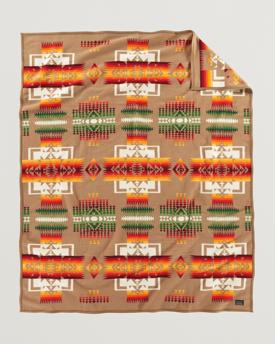 Herre | Tekstiler | Pendleton | Chief Joseph Jacquard Blanket Khaki