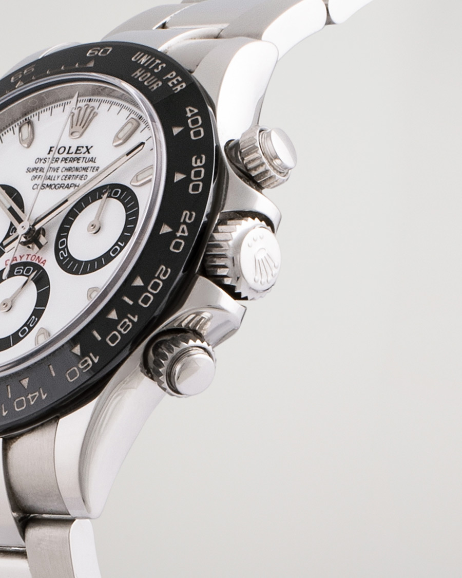 Herre | Rolex Pre-Owned Daytona 116500LN Steel White Steel White | Rolex Pre-Owned | Daytona 116500LN Steel White Steel White