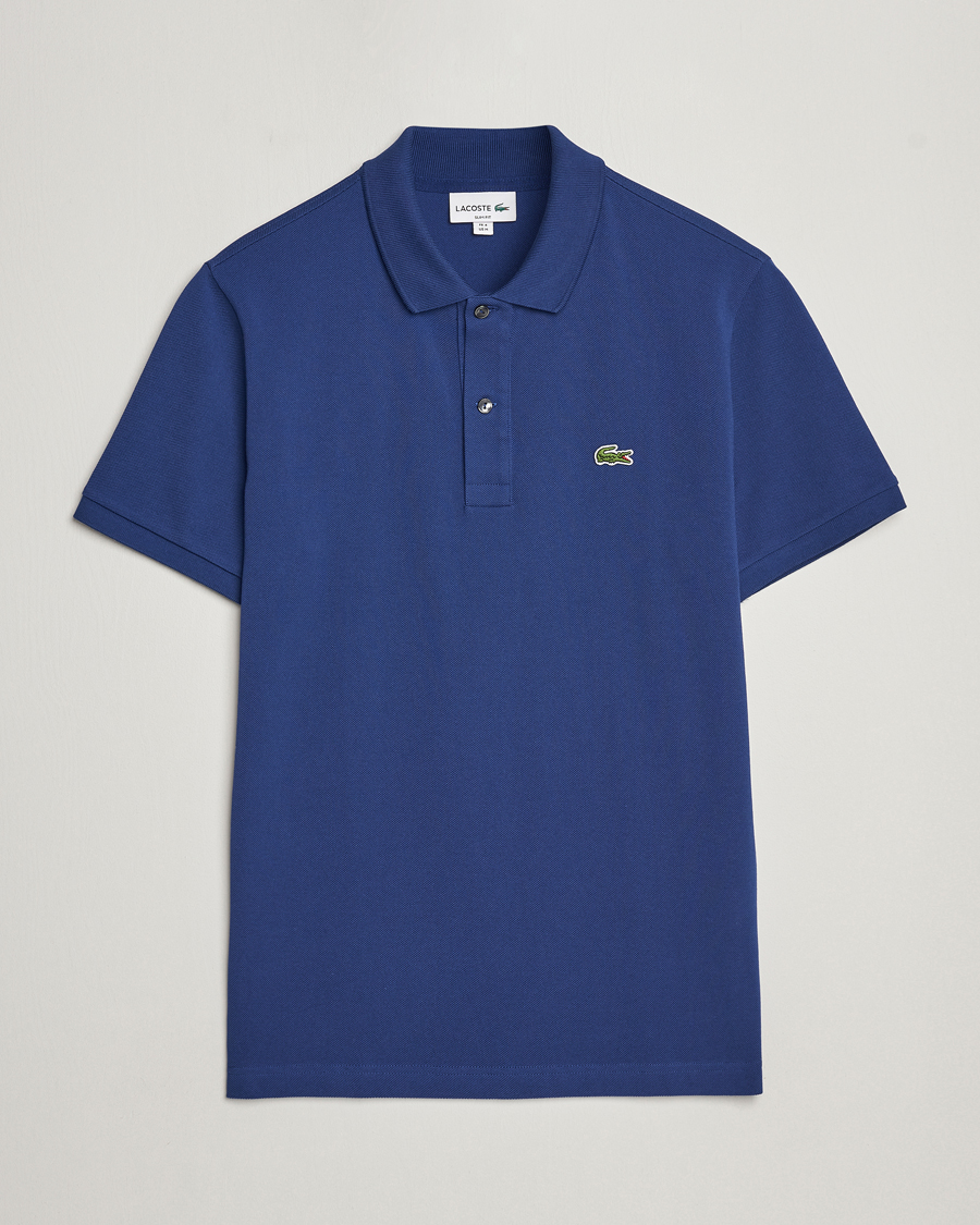 Herre |  | Lacoste | Slim Fit Polo Piké Methylene