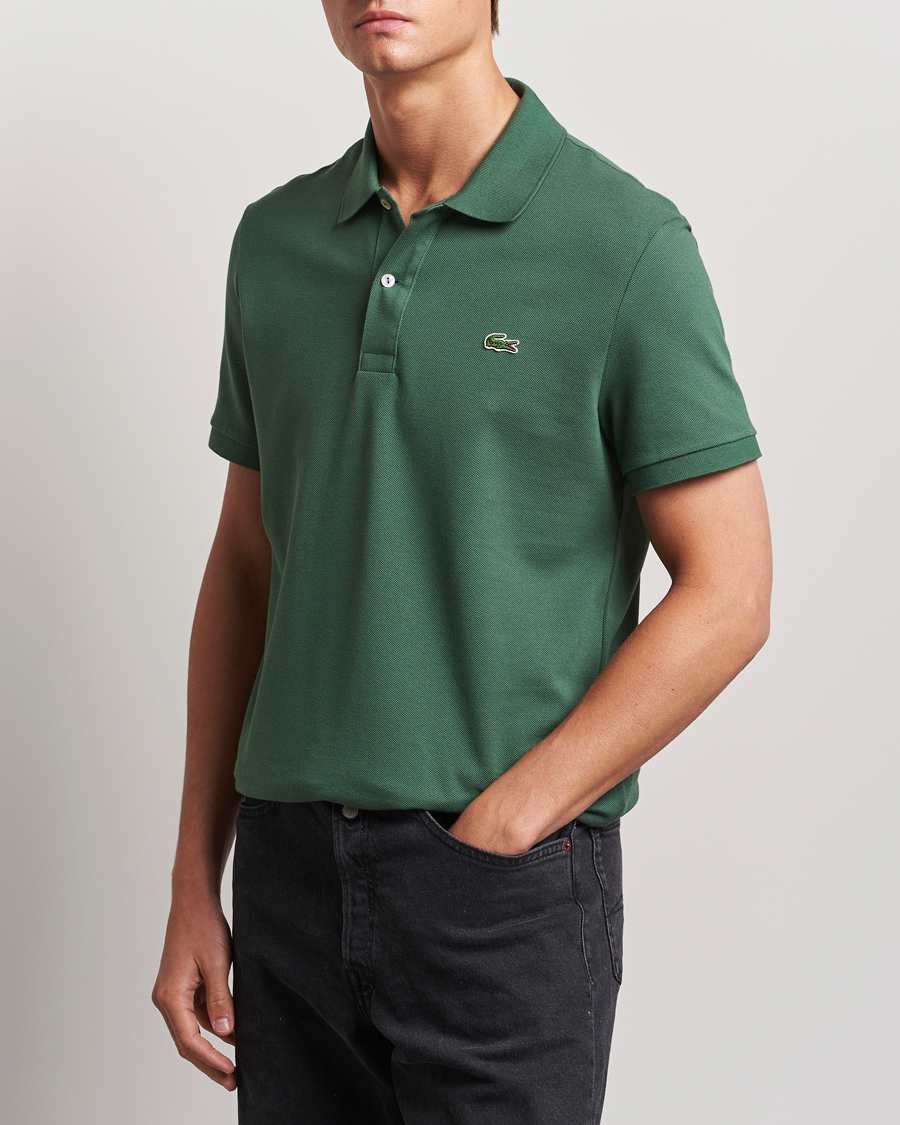 Herre | Kortærmede polotrøjer | Lacoste | Slim Fit Polo Piké Sequoia